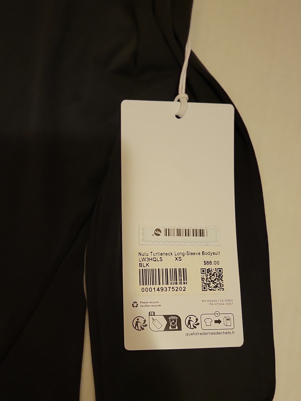 NWT: lululemon Wundermost Nulu Turtleneck Long-Sleeve Bodysuit - Picture 13 of 16